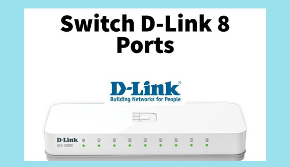 سوئیچ 8 پورت D-LINK DES-1008C