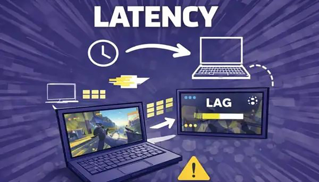 تأخیر (Latency) در شبکه چیست و چرا باعث لگ می‌شود؟